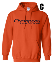 Load image into Gallery viewer, Cheseapean Outdoors Hooded Sweatshirt- College Edition
