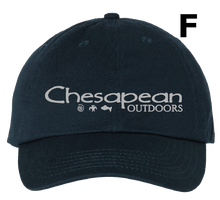 Load image into Gallery viewer, Chesapean Outdoors Hat-"College Edition"