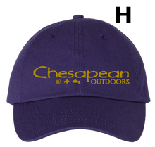 Load image into Gallery viewer, Chesapean Outdoors Hat-"College Edition"