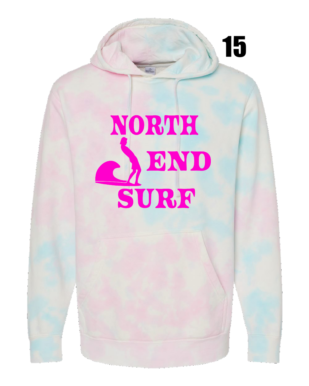 North End Tie-Dyed Hoodie/SWIRLS