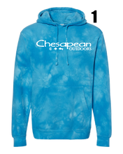 Load image into Gallery viewer, Chesapean Outdoors Tie-Dyed Hoodie
