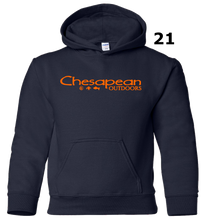 Load image into Gallery viewer, Chesapean Outdoors YOUTH Hoodie
