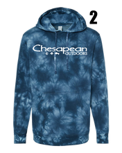 Load image into Gallery viewer, Chesapean Outdoors Tie-Dyed Hoodie
