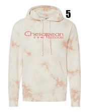 Load image into Gallery viewer, Chesapean Outdoors Tie-Dyed Hoodie
