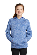 Load image into Gallery viewer, Electric Heather Fleece Hooded Pullover / True Royal Electric
