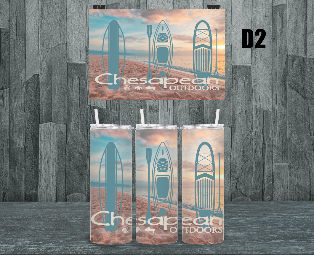 Chesapean Outdoors Boards Tumblers