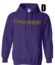 Load image into Gallery viewer, Cheseapean Outdoors Hooded Sweatshirt- College Edition
