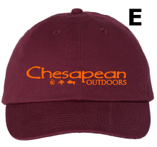 Load image into Gallery viewer, Chesapean Outdoors Hat-&quot;College Edition&quot;
