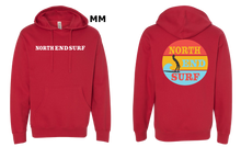 Load image into Gallery viewer, North End Surf Hoodie with Logo on Back
